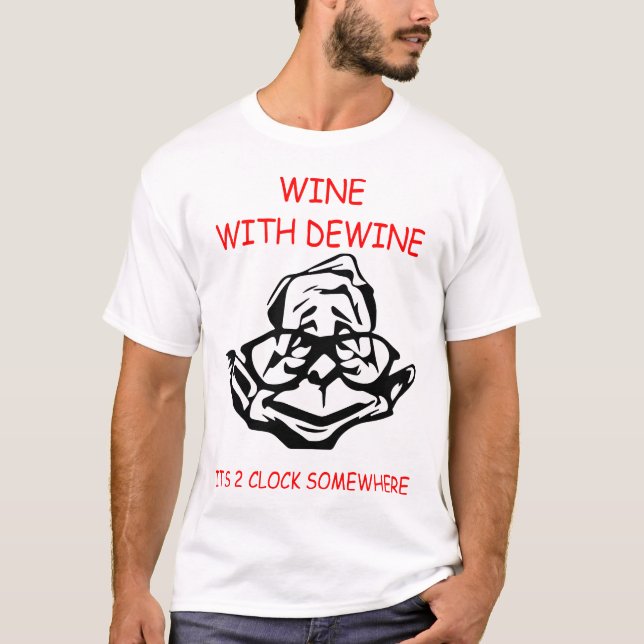 Wein T-Shirt (Vorderseite)