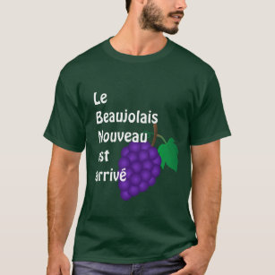 Wein-T-Shirt Beaujolais Nouveau est kommen an T-Shirt