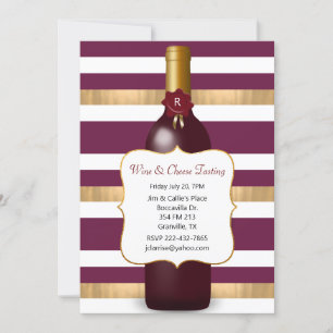 Wein Thema Party Einladung