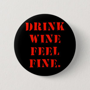 Wein trinken Feel Feines Sommelier Weinverkostung Button