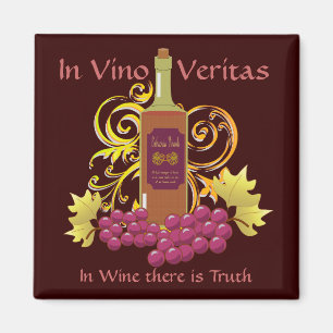 Wein u. Trauben Magnet