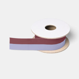 Wein und Blue-Gray Satin Ribbon Satinband