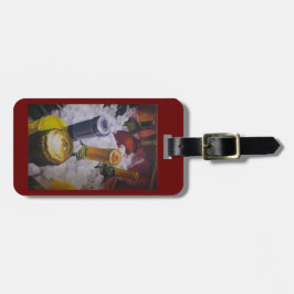 Wein und Champagner auf Eis-Gepäckanhänger Gepäckanhänger