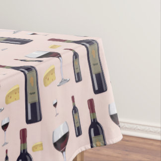 Wein und Käse Tischdecke