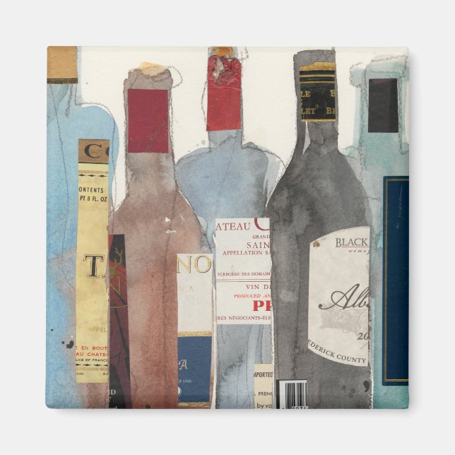 Wein und Spirituosen Magnet (Vorne)