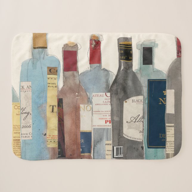 Wein und Spirituosen Sherpadecke (Vorderseite (Horizontal))