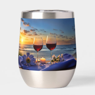 Wein und Strand