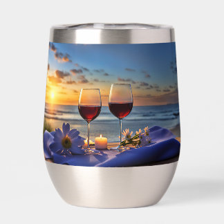 Wein und Strand