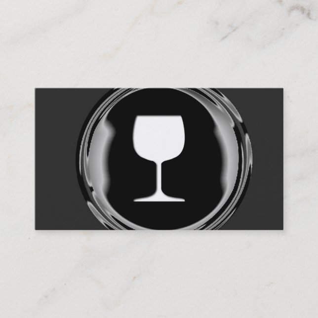 Wein-Visitenkarte Visitenkarte (Vorderseite)