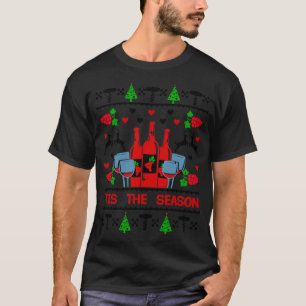 Wein Weihnachten Funny Wine Weihnachtsgeschenk 6 T-Shirt