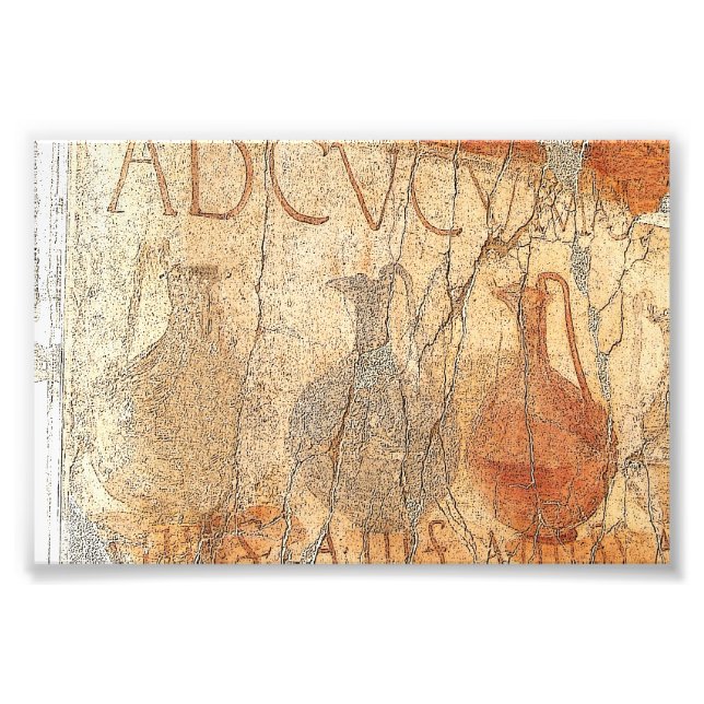 Wein zum verkauf - Herculaneum Fresco Fotodruck (Vorne)