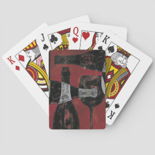 Weinauswahl Spielkarten