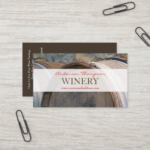 Weinbar-Weingut Visitenkarte