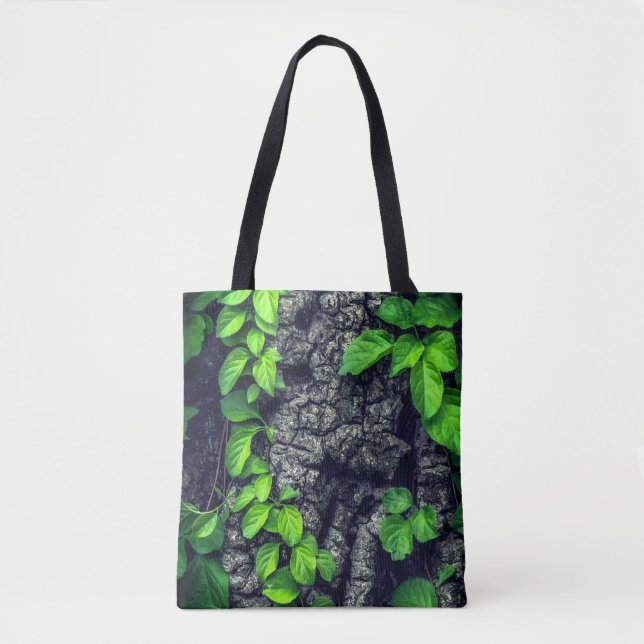 Weinbau und Baumbestand rustikale Natur Tasche (Vorderseite)