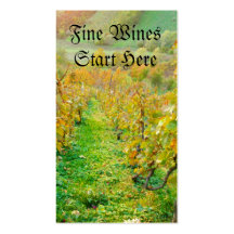 Weinberg im Herbst