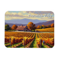 Weinberg Virginia Shenandoah Valle Postkarte