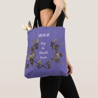 Weinbergs-Sip-&-Stroll-Tour-Andenken-Rebstock Tasche