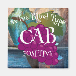 Weinbluttyp CAB Positiv oder ab b negativ Magnet