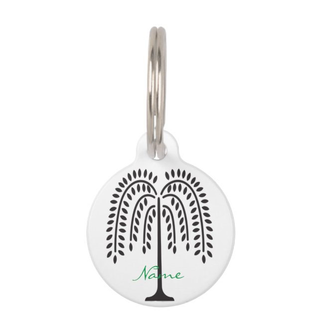 Weine Willow Silhouette Thunder_Cove Haustiermarke (Vorderseite)