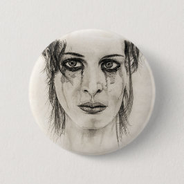 Weine - Zeichnend in Bleistift Button