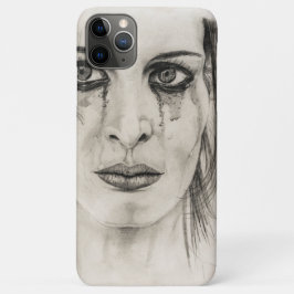 Weine - Zeichnend in Bleistift Case-Mate iPhone Hülle