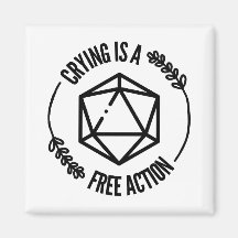 Weinen ist ein kostenloses Aktionsmagnet