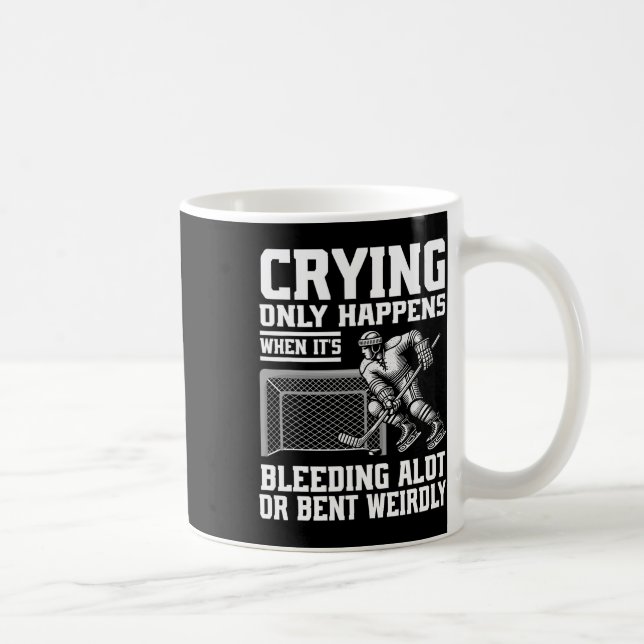 Weinen passiert nur, wenn es stark blutet oder Ben Kaffeetasse (Rechts)