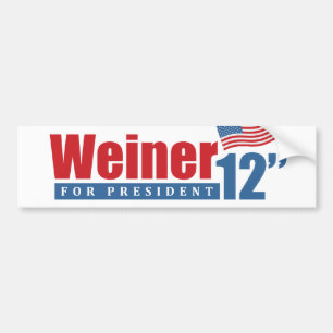Weiner 2012 Zoll - Autoaufkleber