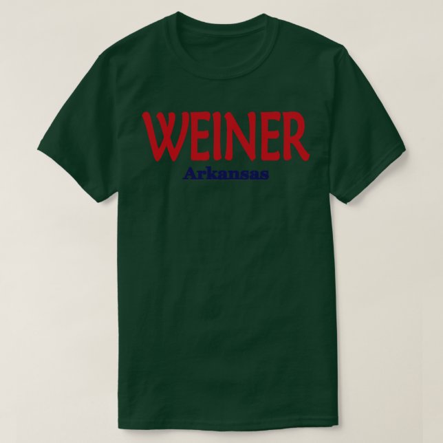 Weiner Arkansas TShirt (Design vorne)