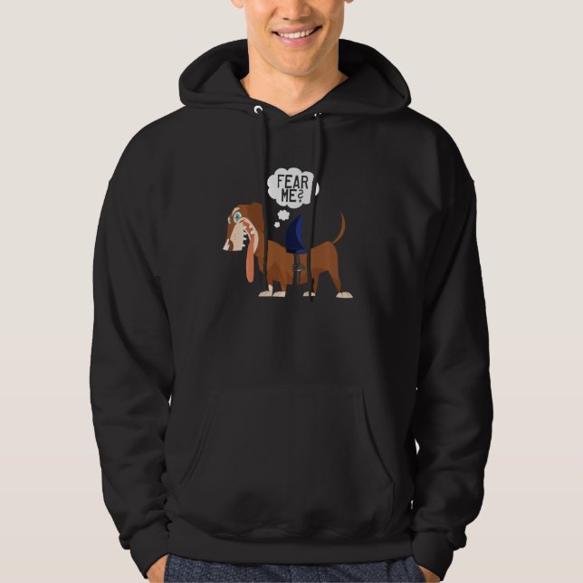 Weiner Dog Lover Hoodie (Vorderseite)
