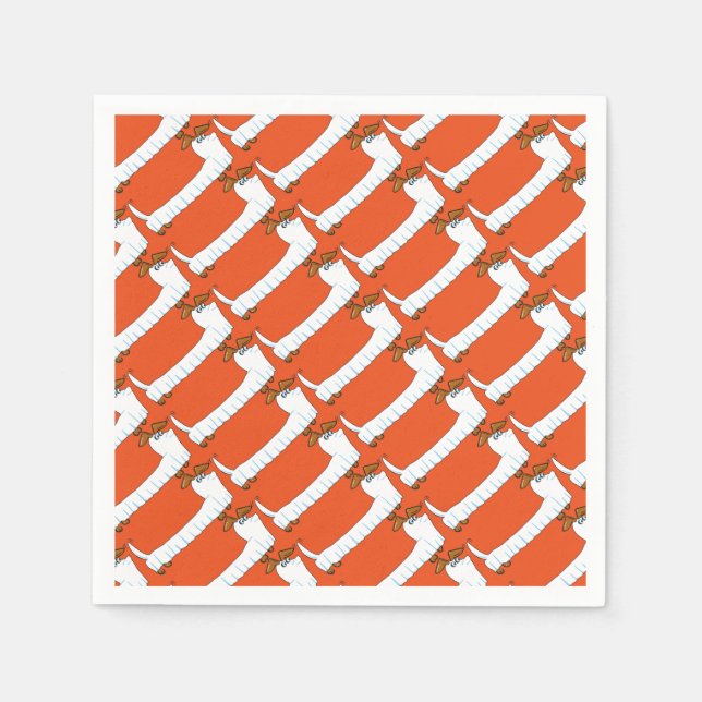 Weiner-Ghostr Serviette (Vorderseite)