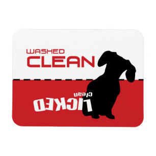 Weiner Hund, Welpen-Spülmaschinen-Magnet - Magnet