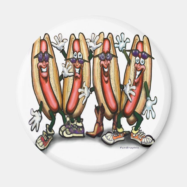Weiner Party Magnet (Vorne)