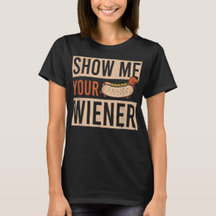 Weiner Rides Funny Dachshund T-shirt