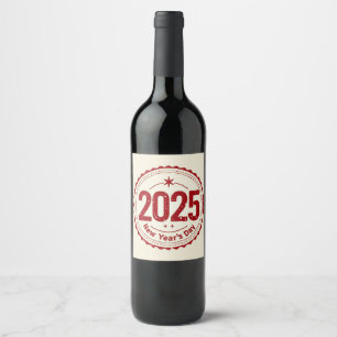 Weinetikett 2025