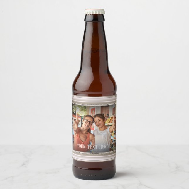 Weinetikett Bierflaschenetikett (Vorderseite)