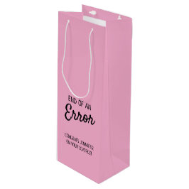 Weinetikett Geschenktüte Für Weinflaschen