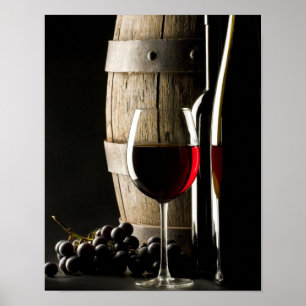 Weinfass Poster