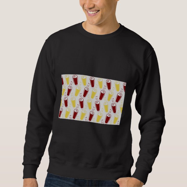 Weinflasche 93 sweatshirt (Vorderseite)
