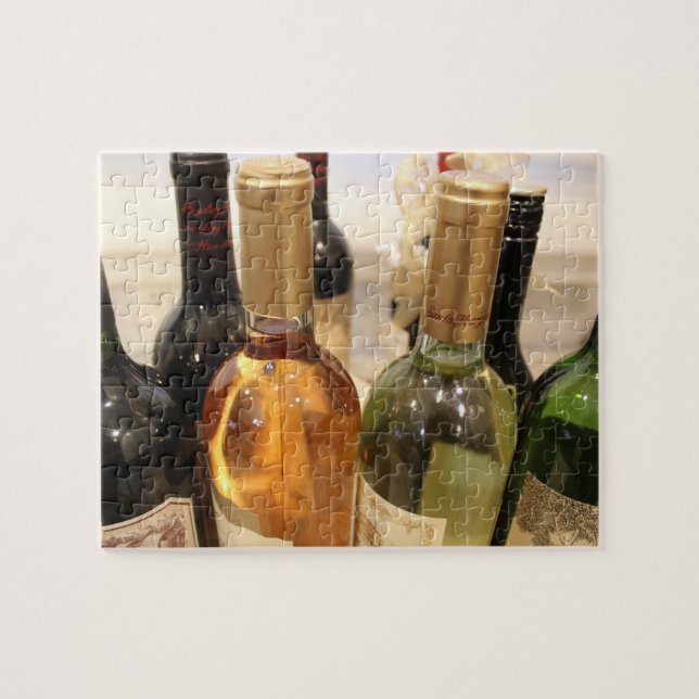 Weinflaschen für Weinliebhaber (Horizontal)