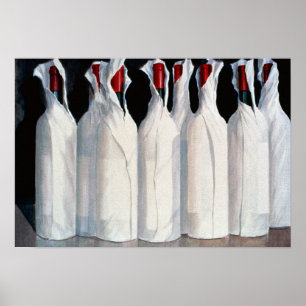 Weinflaschen Nr. 1 1995 Poster