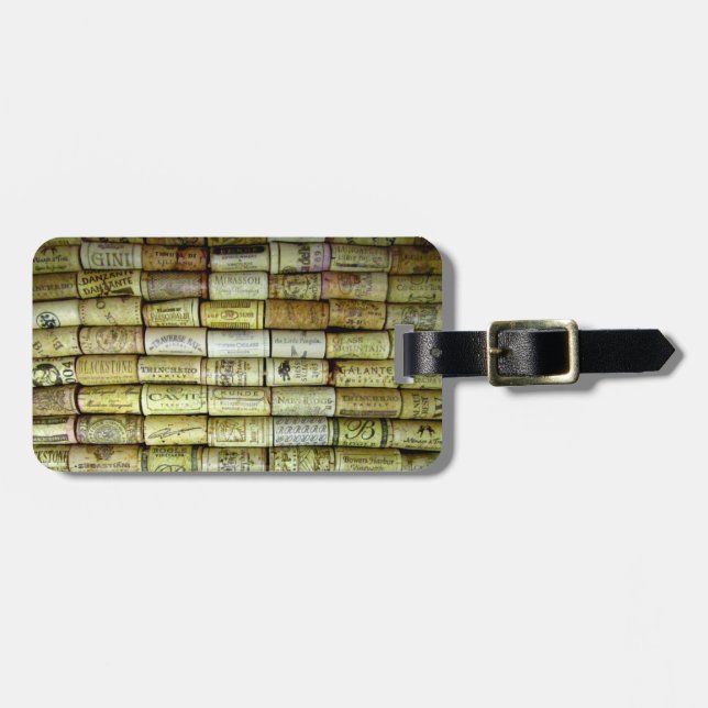 Weingarten Weinkeller Gepäckanhänger (Vorderseite horizontal)