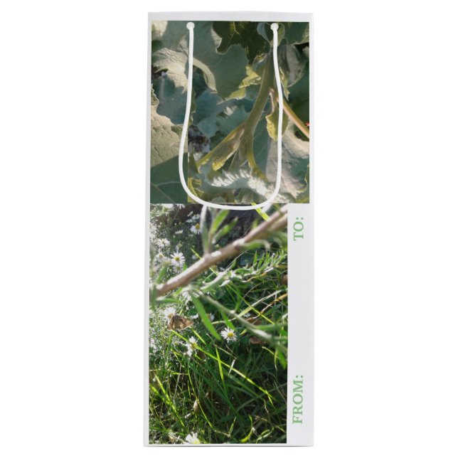 WEINgeschenktafel KOPF/ MMETROPOLIM DESIGN Geschenktüte Für Weinflaschen (Vorderseite)