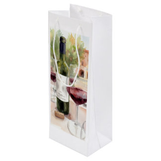 Weingeschenktasche/Bolgheri, Italien Geschenktüte Für Weinflaschen