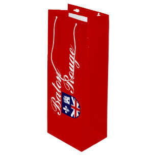 Weingeschenktasche mit Flagge von Baton Rouge, Lou Geschenktüte Für Weinflaschen