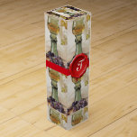 WEINGLAS, ALTES SIEGEL, ROTES WASSER Wein-Geschenkverpackung<br><div class="desc">Elegantes, elegantes Monogramm-Design für Weinverkostungen Party in hellschwarz, weiß, gelb grün.Schöne Hängelgelgelb, grüne Weintrauben, Weinreben, Herbstlaub.Teil der klassischen, eleganten Vintagen Stillleben Sammlung " Saisonfrucht ".Dieses elegante Design ist perfekt für Herbsthochzeiten, Jubiläumsfeiern, Sweet 16 Geburtstage, Save the Date, danke Karten , Babyduschen , Babys , Juben , Jubiläen , Jubiläen ,...</div>