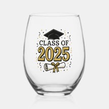 Weinglas der Klasse 2025