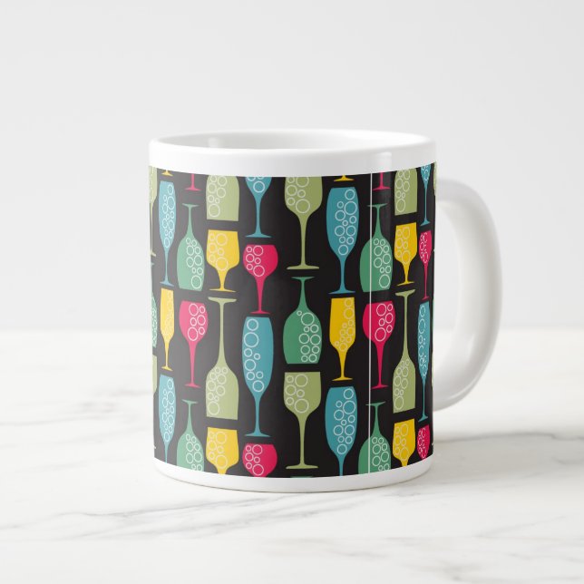 Weinglas Jumbo-Tasse (Vorderseite Rechts)