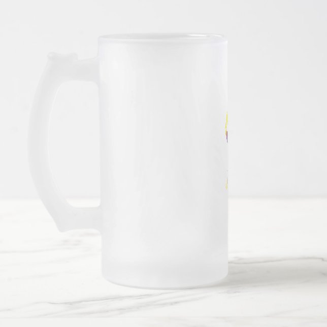 Weinglas Mattglas Bierglas (Links)