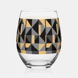 Weinglas ohne Fuß Geometrisch Modern Stiel